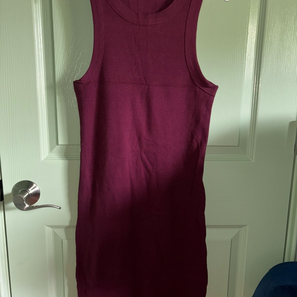 Cotton on ribbed bodycon dress